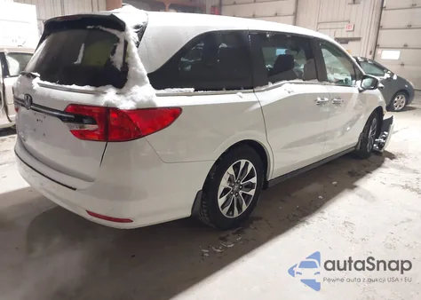 2022 Honda Odyssey Ex-L z USA, uszkodzony, nr VIN 5FNRL6H72NB001355